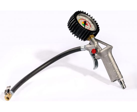 Пистолет для накачки шин 27G с фитингом ""рапид"" и манометром, FG Fratelli Ghiotto МБ000018467 