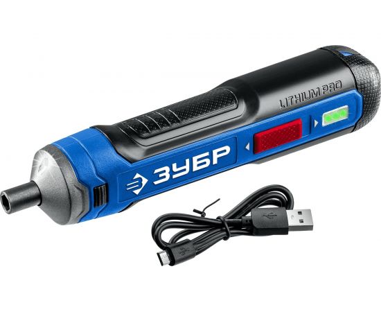 Аккумуляторная отвертка ЗУБР Профессионал 4 Vmax, в коробке PSD-4 