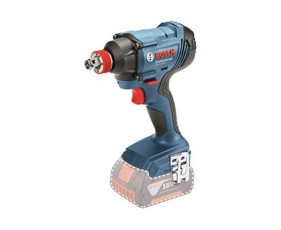 Аккумуляторный гайковерт Bosch GDX 180-LI, cоло, картон 06019G5226 