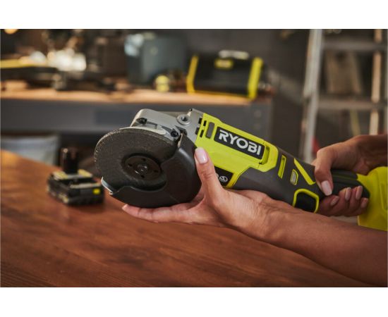 Углошлифмашина Ryobi ONE+ RAG18115-0 5133005402 – изображение 11