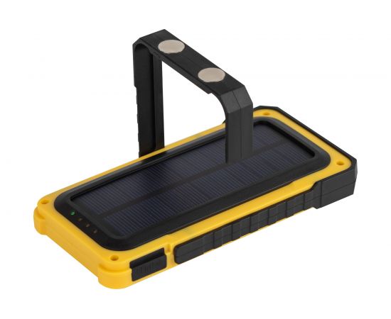 Светодиодный фонарь ЭРА Рабочие Практик RA-811 ручной, аккумуляторный, 15 Вт COB, powerbank, солнечная батарея, магнит Б0054472 – изображение 11