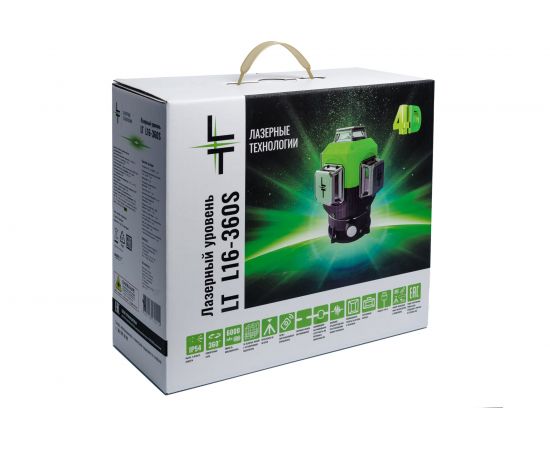 Профессиональный лазерный уровень L16-360S с отражателем лазерного луча LT L16-360S/ОТР – изображение 11