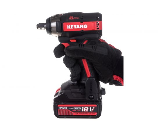 Аккумуляторный ударный гайковерт KEYANG IW18BLA – изображение 11