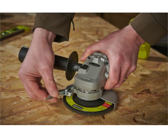 Углошлифмашина Ryobi ONE+ RAG18115-0 5133005402 – изображение 12