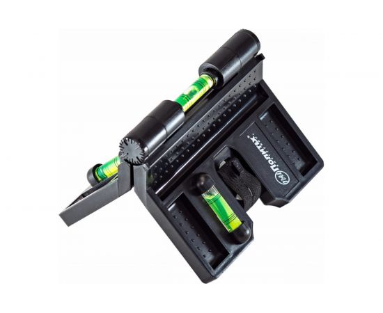 Угловой магнитный уровень Политех 3 глазка, пластик 6022220 – изображение 2