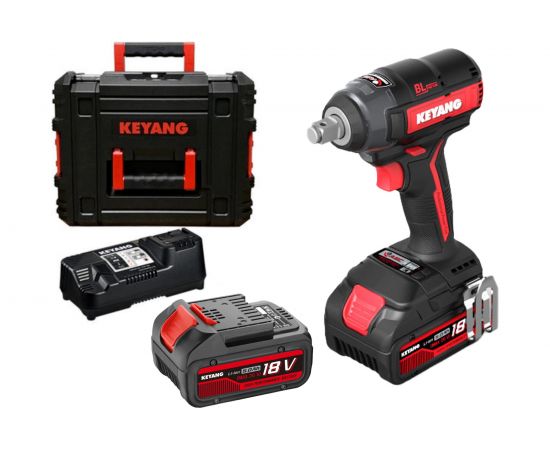 Аккумуляторный ударный гайковерт KEYANG IW18BLA – изображение 2