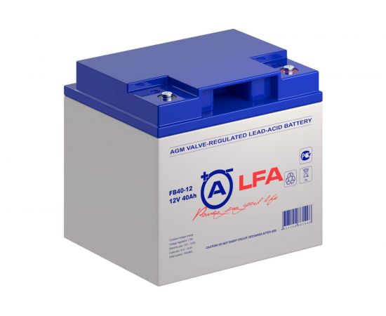 Аккумуляторная батарея FB40-12 +A- LFA FB40-12 LFA – изображение 2