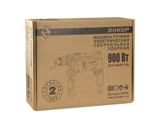 Ударная дрель Энкор ДУЭ-900ЭР/13М 50082 – изображение 3