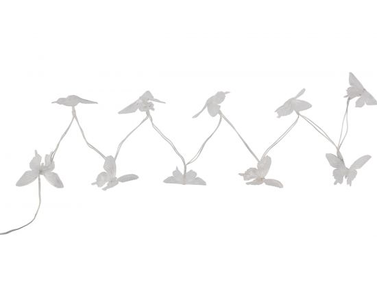 Каскад Lamper Полет бабочки LED 2,5 м с выносной солнечной панелью и аккумулятором 602-269 – изображение 4