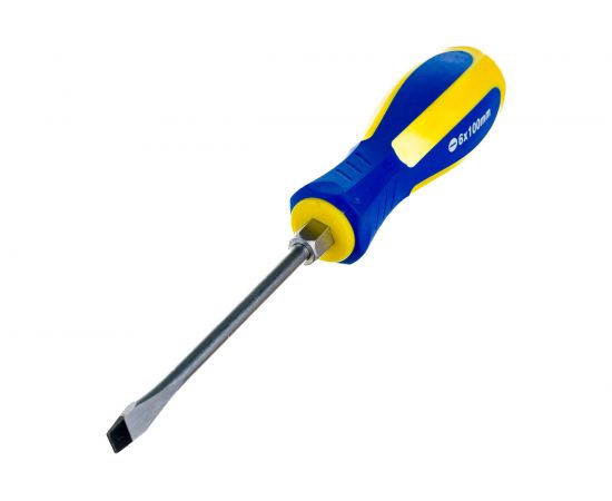 Набор ударных отверток 4шт. МастерАлмаз SL6x100 SL5x75 PH2x100 PH1x75 10504019 – изображение 4