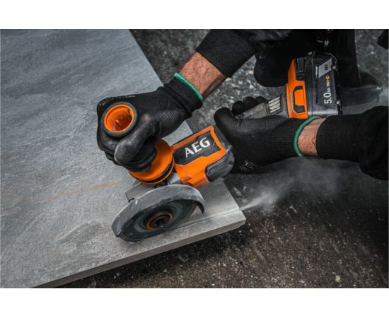 Углошлифмашина AEG BEWS18-125BLPX2-0 125 мм, 18В 4935480857 – изображение 4