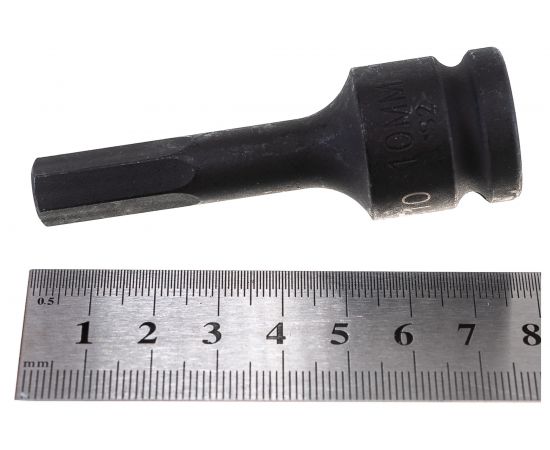 Бита-головка ударная 1/2 HEX 10х78 мм JTC 447910:612 – изображение 4