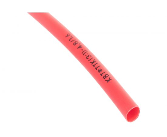 Термоусадочная клеевая трубка КВТ, ТТК 3:1-4.8/1.6 красная 67232 – изображение 4
