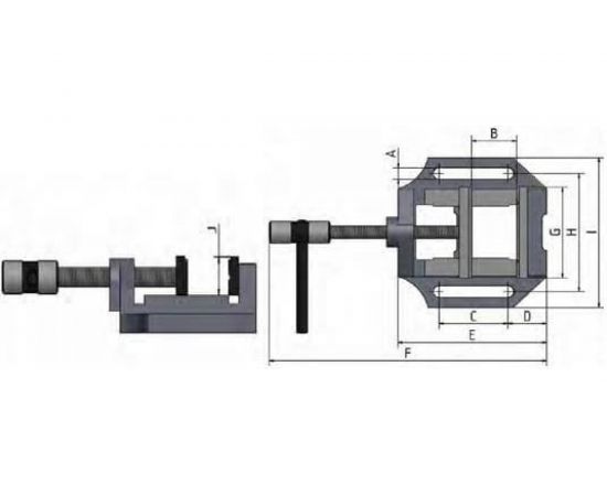Сверлильные тиски METALMASTER ТС75 18347 – изображение 4
