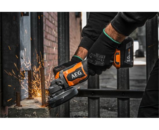 Углошлифмашина AEG BEWS18-125BLPX2-0 125 мм, 18В 4935480857 – изображение 5