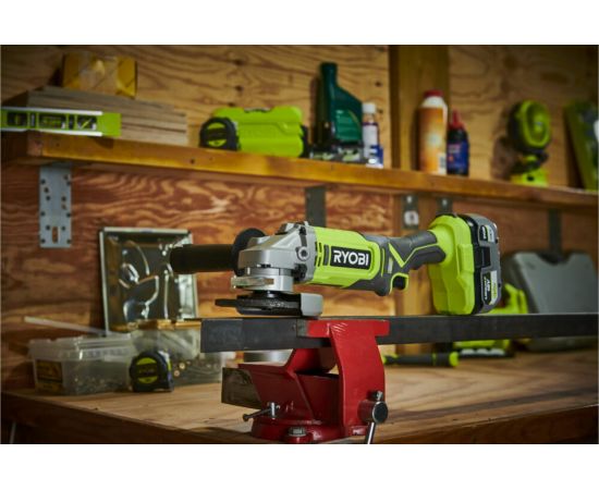 Углошлифмашина Ryobi ONE+ RAG18115-0 5133005402 – изображение 6