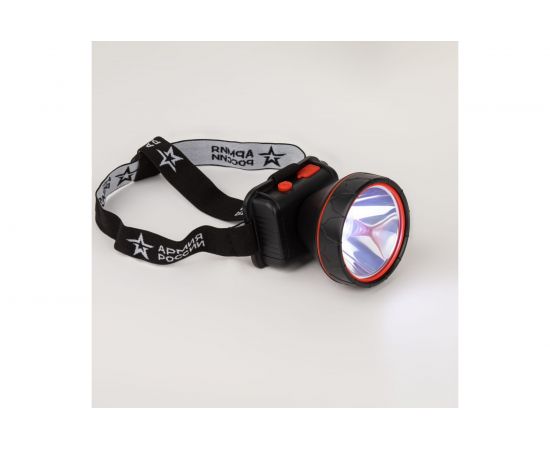 Налобный светодиодный аккумуляторный фонарь ЭРА АРМИЯ РОССИИ GA-803 Век��ор 3 режима, Б0056112 – изображение 6