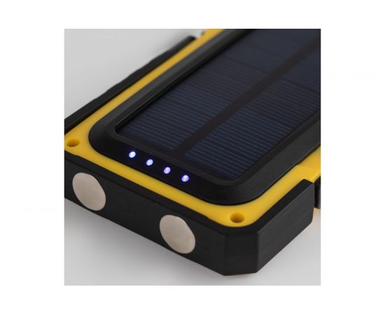 Светодиодный фонарь ЭРА Рабочие Практик RA-811 ручной, аккумуляторный, 15 Вт COB, powerbank, солнечная батарея, магнит Б0054472 – изображение 7