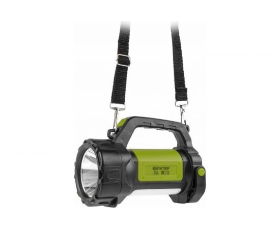 Светодиодный аккумуляторный фонарь ЮПИТЕР 3Вт + 3Вт зеленый JP1051 – изображение 8