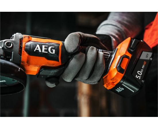 Углошлифмашина AEG BEWS18-115BLPX2-0 115 мм, 18В 4935480856 – изображение 8