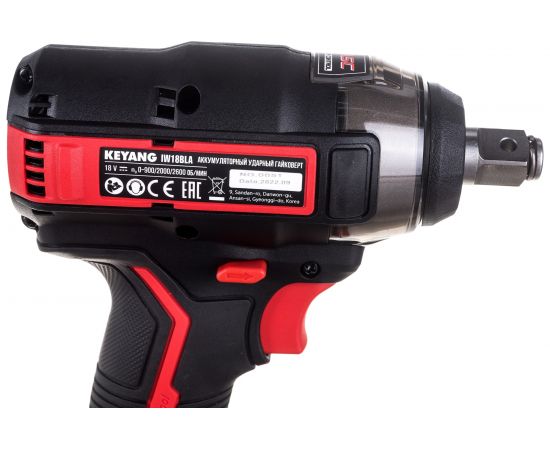 Аккумуляторный ударный гайковерт KEYANG IW18BLA – изображение 9
