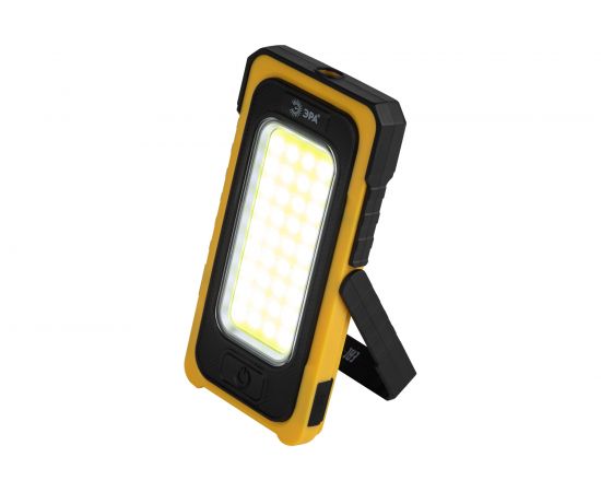 Светодиодный фонарь ЭРА Рабочие Практик RA-811 ручной, аккумуляторный, 15 Вт COB, powerbank, солнечная батарея, магнит Б0054472 – изображение 10