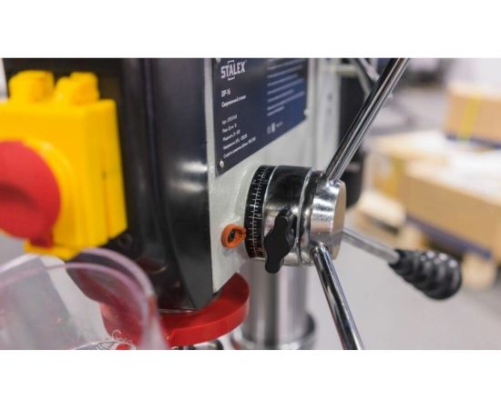 Сверлильный станок Stalex DP-16, Ø 16 мм, 600 Вт, 220 В, 50 кг DP33016B – изображение 10