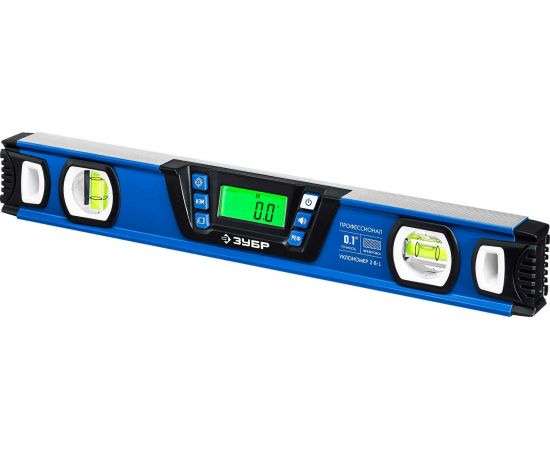 Уровень-уклономер ЗУБР Профессионал Горизонт 400 мм 34286 