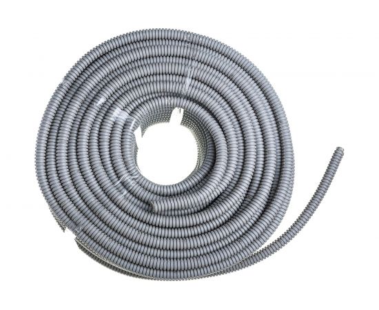 Легкая гофротруба УРАЛ ПАК ПВХ, с протяжкой Россия - 16 мм 100 м ГФ-0101716-100 