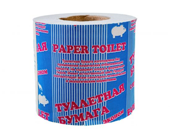 Туалетная бытовая бумага ДОБРЫЙ МОТОК 30 м на втулке 126555 