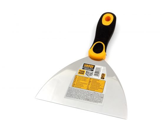 Шпатель HARDY малярный 150мм серия 82 нержавеющая сталь ручка 2K 0830-820015 