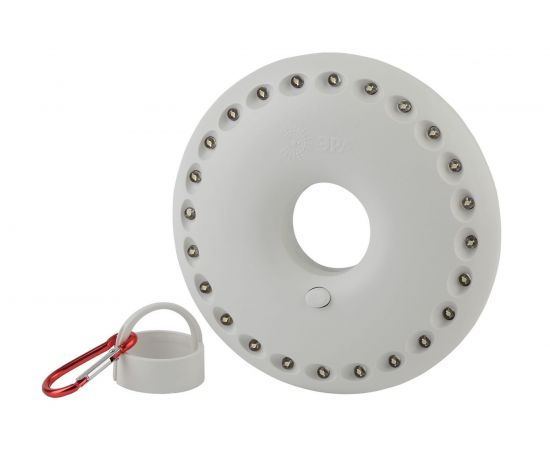 Фонарь ЭРА K24 Кемпинг NEW 24xLED, 3xAA, карабин, блистер Б0032282 