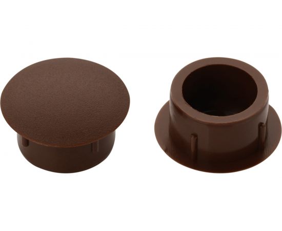 Заглушка для дв. коробок ЕВРОПАРТНЕР D12 коричневая 45 шт. 16 6863 2 