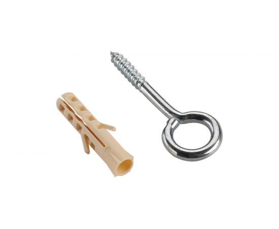 Петля-шуруп ЕВРОПАРТНЕР Zn L16 х d3,5 x O6 мм 2шт. 13 7648 1 