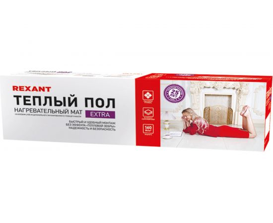 Нагревательный мат REXANT площадь 3,0 м2 (0,5 х 6,0 метров) 480 Вт 51-0506 – изображение 13