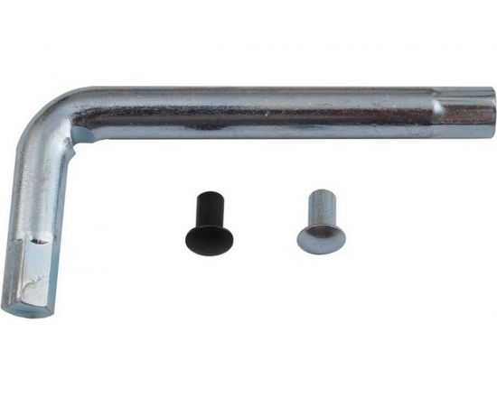 Дверной доводчик ALDEGHI LUIGI SPA правый, 170х39х225 мм, цвет: матовый хром, к-т: 1 шт + ключ с декоративными шурупами 114CS170D – изображение 2