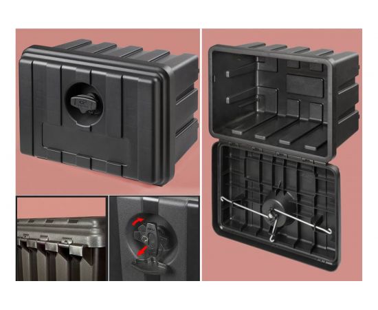 Инструментальный ящик CO.PAR NOVA BOX 64 640x490x530H, с замком - тип KRONE ICBEC45000N0 – изображение 2