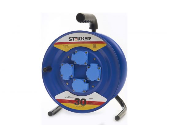 Удлинитель на катушке Stekker PRF02-41-30 металл 39296 – изображение 2