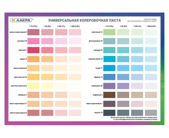 Колер № 3 Лакра бежевый, 100 мл Лк-00009991 – изображение 2