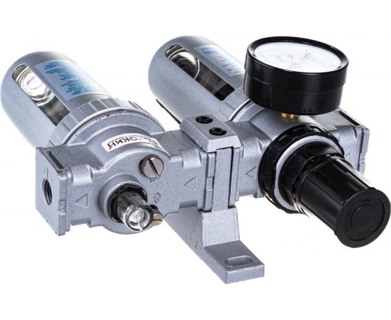 Фильтр влагоотделитель с редуктором и лубрикатором 1/4 Сорокин 2.206:3395 – изображение 2