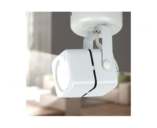 Накладной светильник ЭРА OL3 GU10, WH, белый Б0044263 – изображение 3