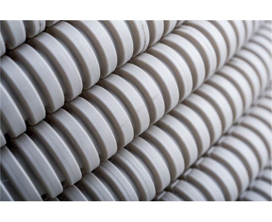 Легкая гофротруба УРАЛ ПАК ПВХ, с протяжкой Россия - 16 мм 100 м ГФ-0101716-100 – изображение 3