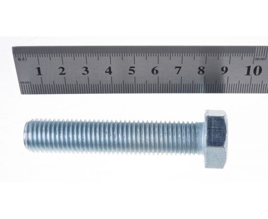Болт ЦКИ DIN933 М16х80 усилен закалкой 8.8 Ц 44848 – изображение 3