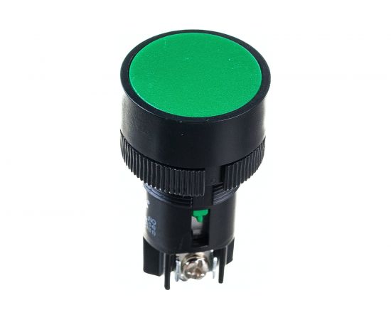 Кнопка ЭРА SВ-7 Пуск зеленая, 1з+1р, d=22мм, 240В, 10/1000/12000 Б0045659 – изображение 3