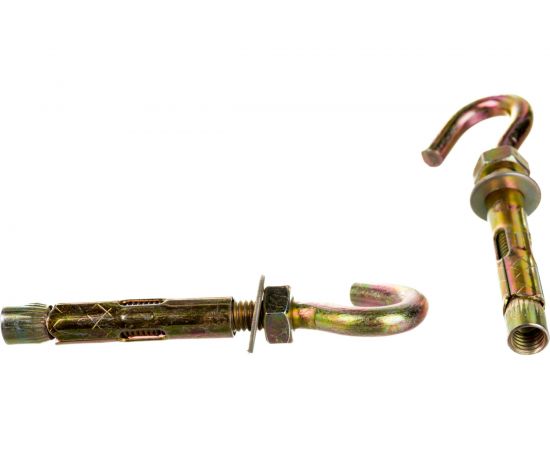 Анкерный болт с крюком Tech-Krep 10х60 2 шт - пакет 104680 – изображение 3