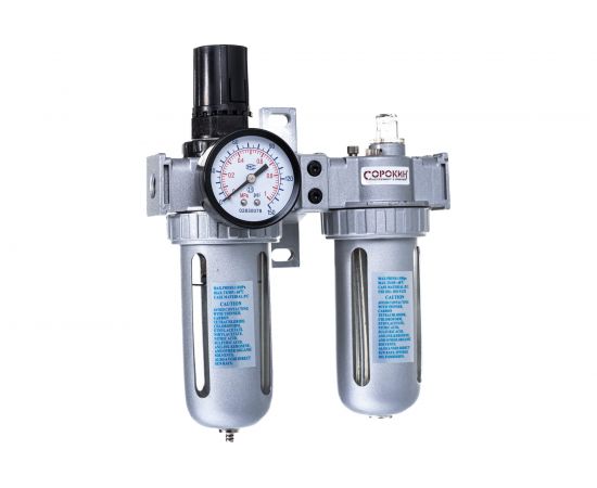 Фильтр влагоотделитель с редуктором и лубрикатором 1/4 Сорокин 2.206:3395 – изображение 3