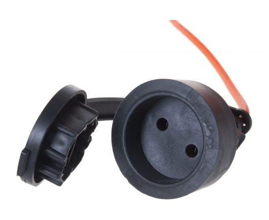 Удлинитель шнур Партнер-Электро GardenLine на рамке б/з ПВС 2х0,75 10A 40м IP 44 US201B-140OR – изображение 3