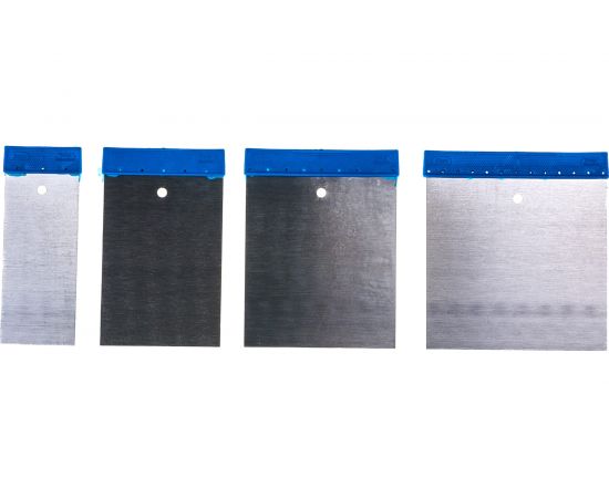 Набор шпателей из металла, 50/80/100/120 мм, 4шт COLOR EXPERT 91000202 – изображение 3