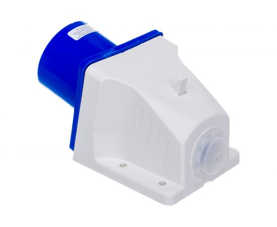 Стационарная вилка ЭРА 523 2Р+РЕ 32А 220В IP44 Б0032858 – изображение 4