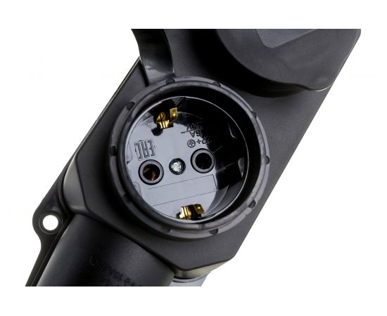 2-х местная розетка IN HOME черная 9322 4690612010274 – изображение 4